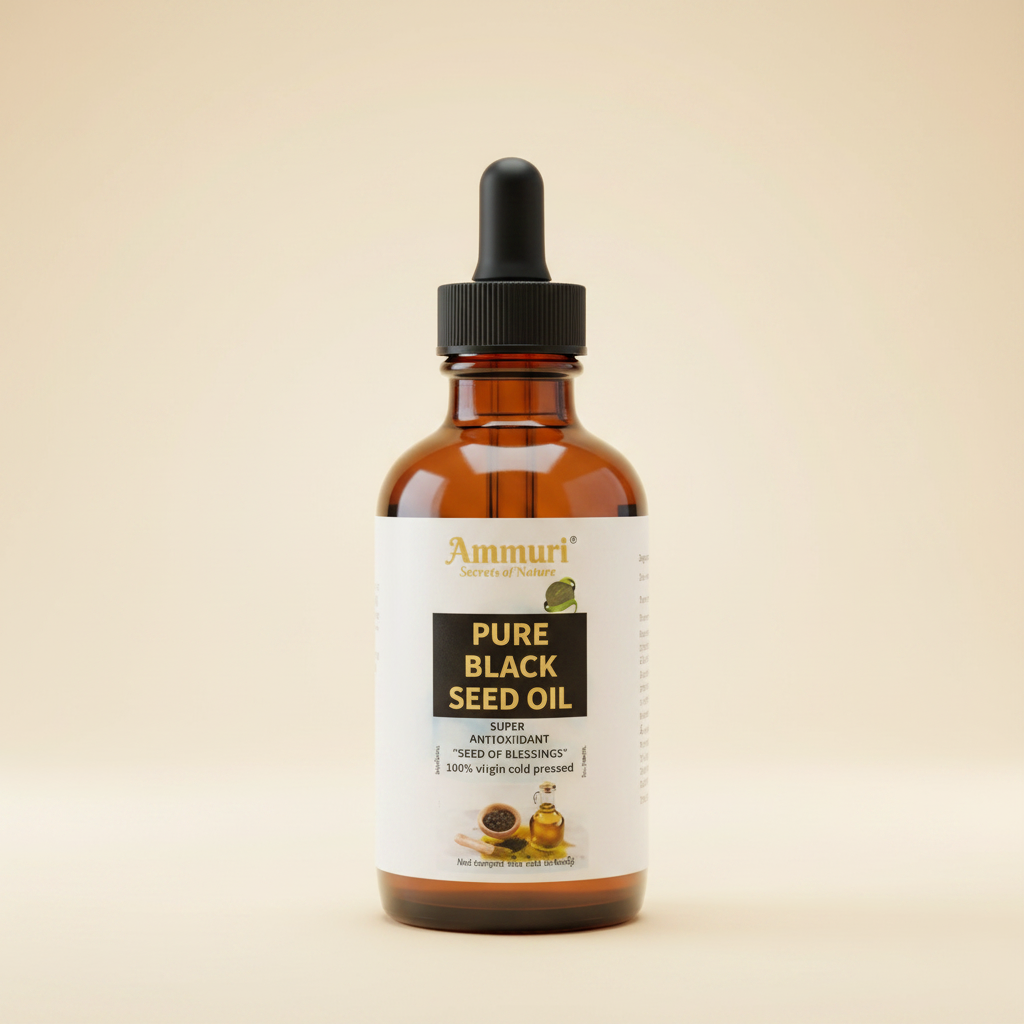 Cold-Pressed Black Seed Oil for Skin & Hair