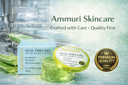 Aloe Vera Gel 300g Jar – Face, Body & Hair