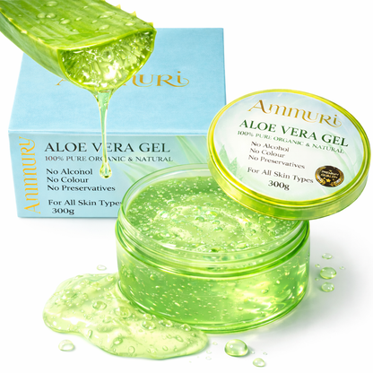 Aloe Vera Gel 300g Jar – Face, Body & Hair