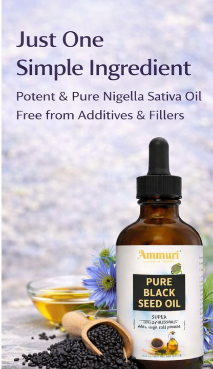 Cold-Pressed Black Seed Oil for Skin & Hair